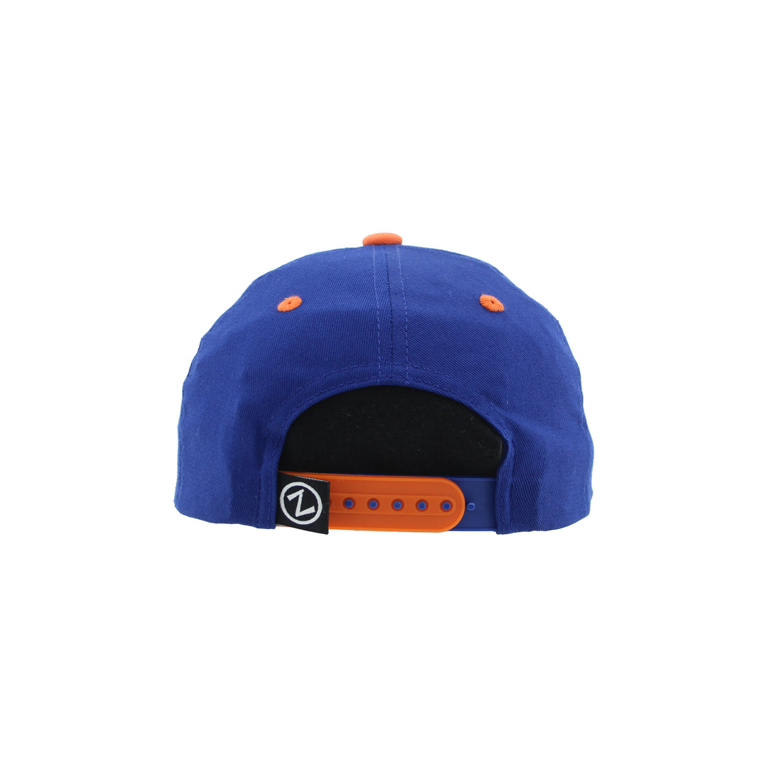 Edmonton Oilers Kids Zephyr Royal Shimmy Snapback Hat