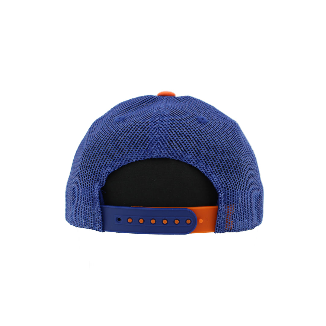 Edmonton Oilers Kids Zephyr White Tangled Snapback Hat