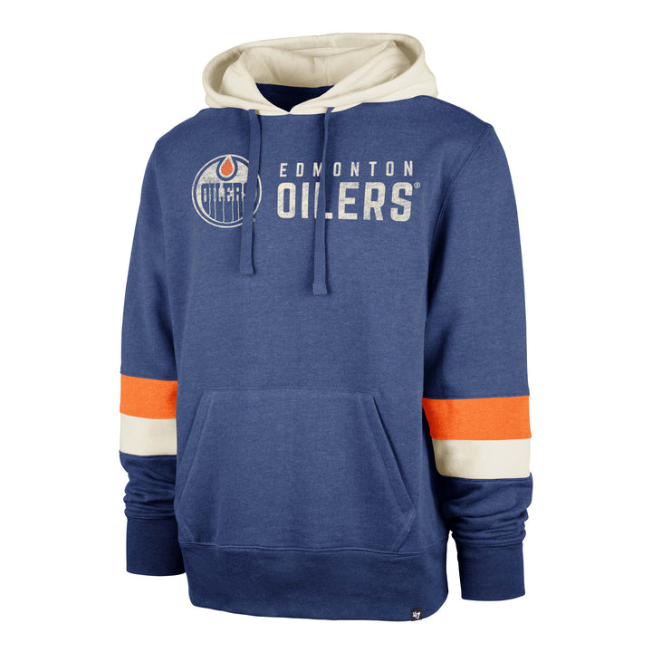 Edmonton Oilers '47 Wordmark Lennox Blue Hoodie