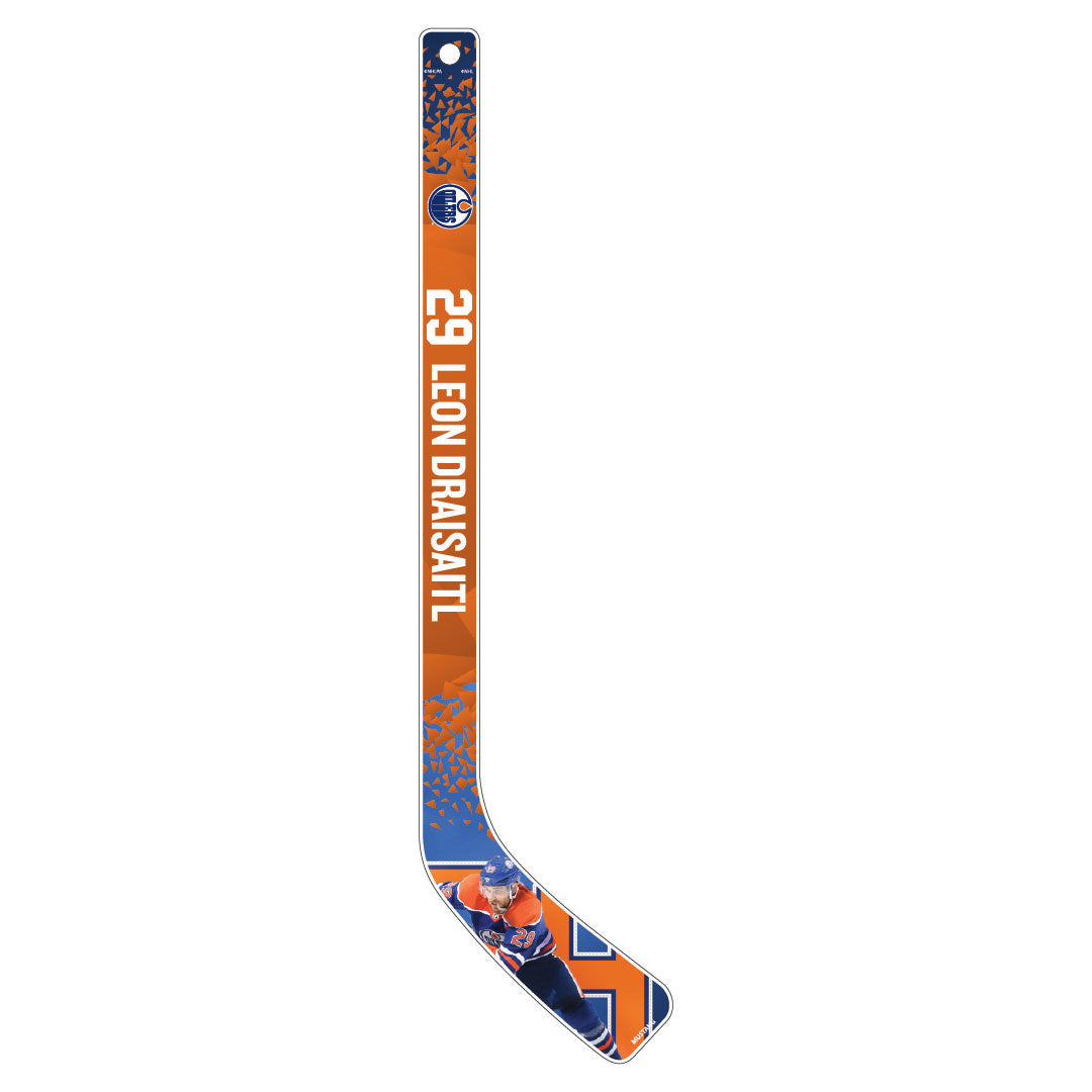 Leon Draisaitl Edmonton Oilers Breakout Mini Stick