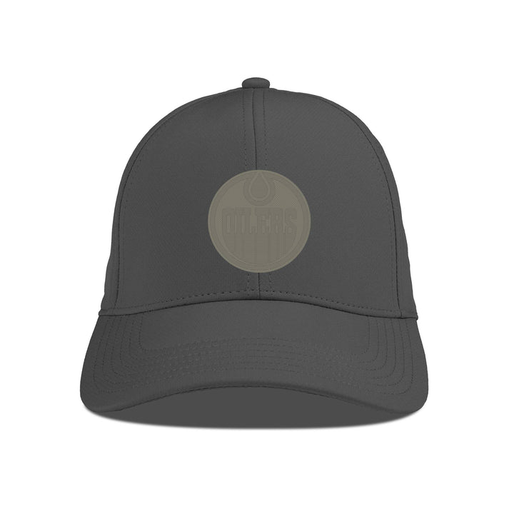 Edmonton Oilers Levelwear Grey Ascend Copper Snapback Hat