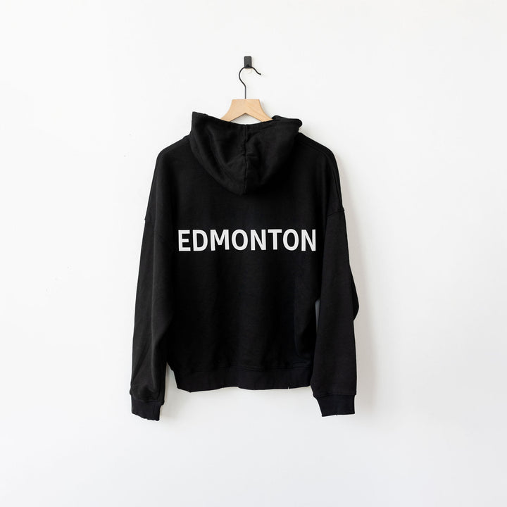 Edmonton Oilers Unisex Line Change All Day Black Hoodie