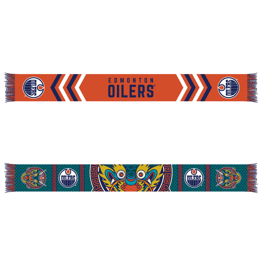 Edmonton Oilers Lunar New Year Collection Year of the Dragon 2024