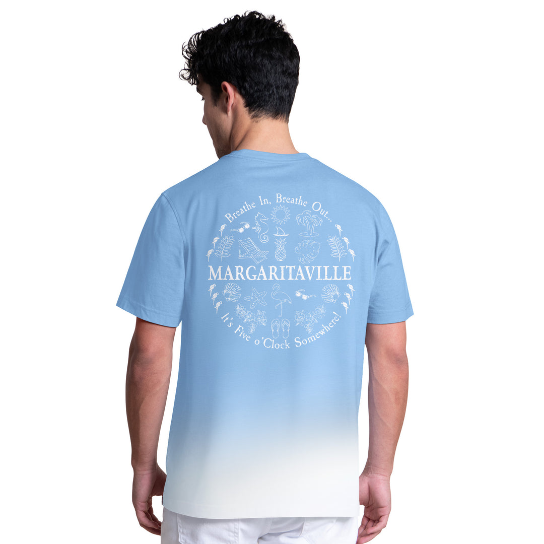 Edmonton Oilers Margaritaville Blue Somewhere T-Shirt