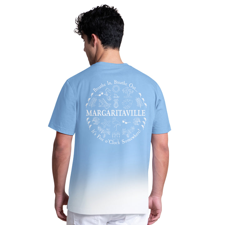 Edmonton Oilers Margaritaville Blue Somewhere T-Shirt