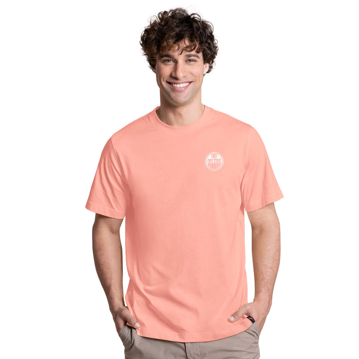 Edmonton Oilers Margaritaville Orange Surf Side T-Shirt