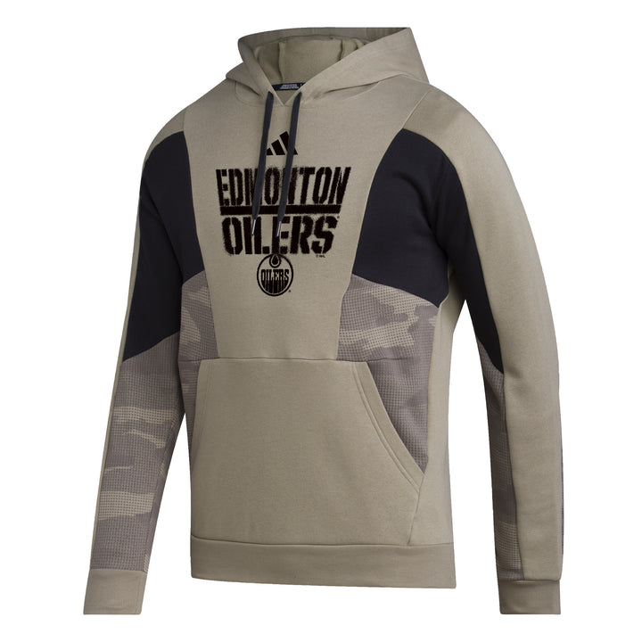 Edmonton Oilers adidas Military Appreciation Night Camo Pullover Hoodie