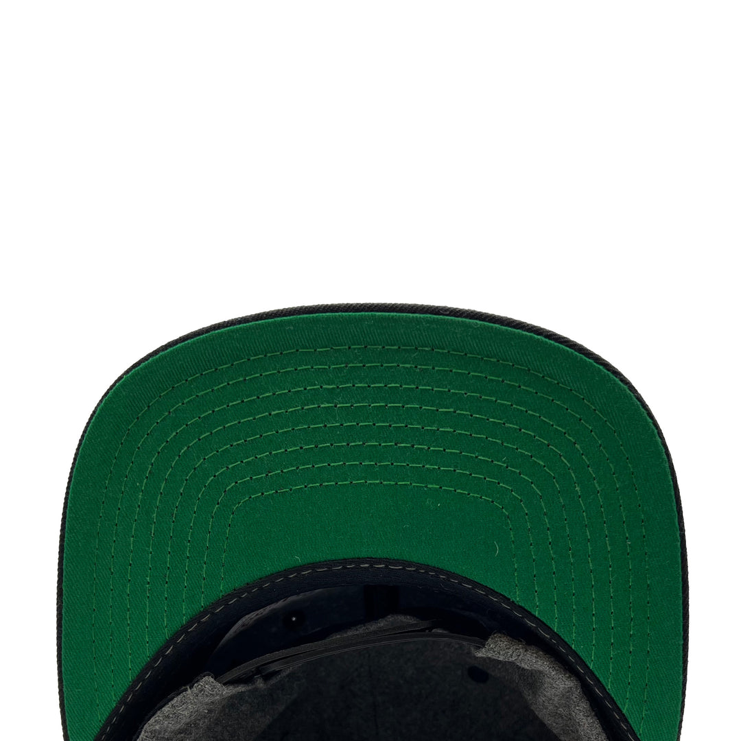 Edmonton Oilers Mitchell & Ness Melton Cod Grey Snapback Hat