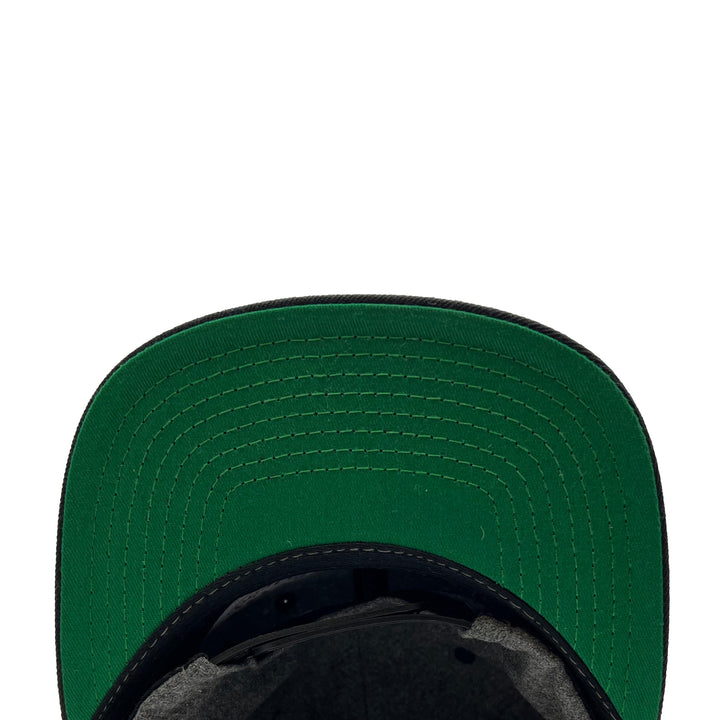 Edmonton Oilers Mitchell & Ness Melton Cod Grey Snapback Hat