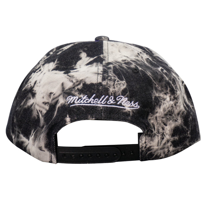 Edmonton Oilers Mitchell & Ness Black Drop Acid Snapback Hat