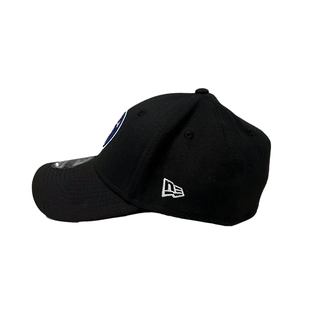 Edmonton Oilers New Era Black 39THIRTY Team Core Classic Flex Hat