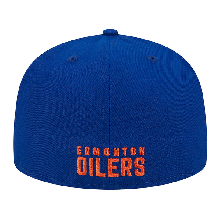 Edmonton Oilers New Era Royal Blue 59FIFTY Primary Logo Fitted Hat