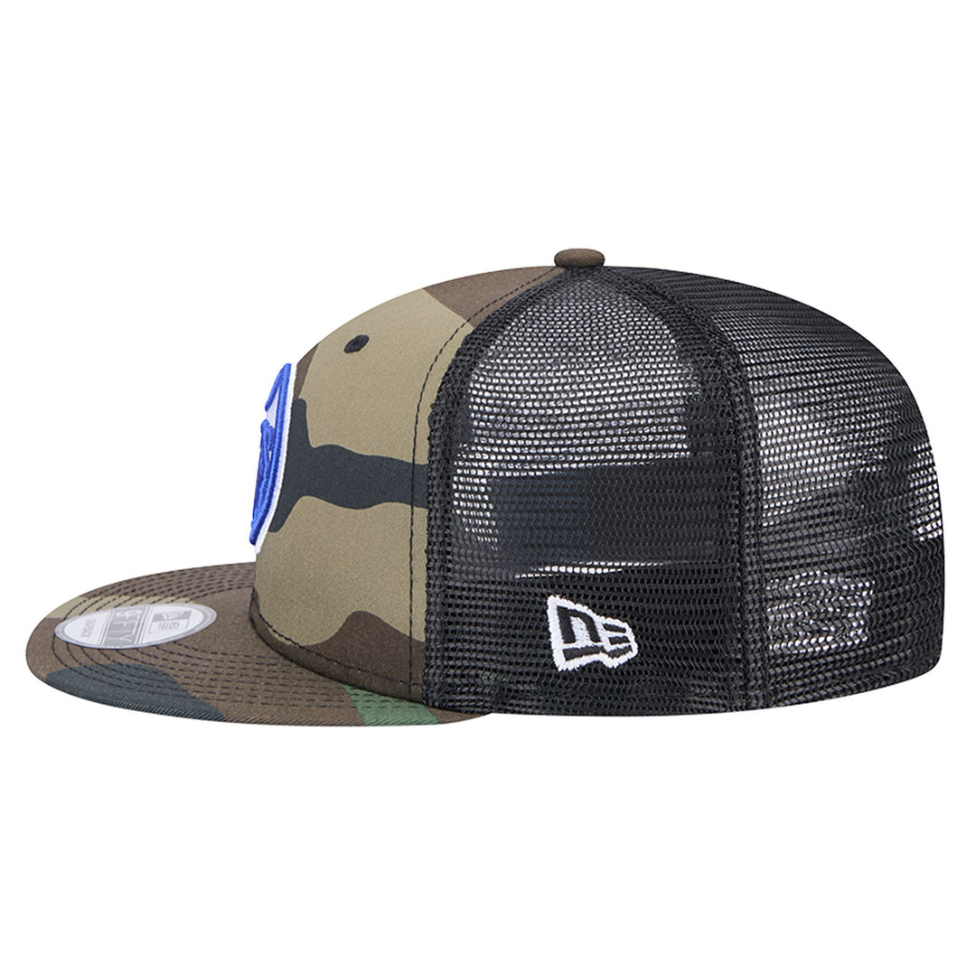 Edmonton Oilers New Era Camo 9FIFTY Mesh Snapback Hat