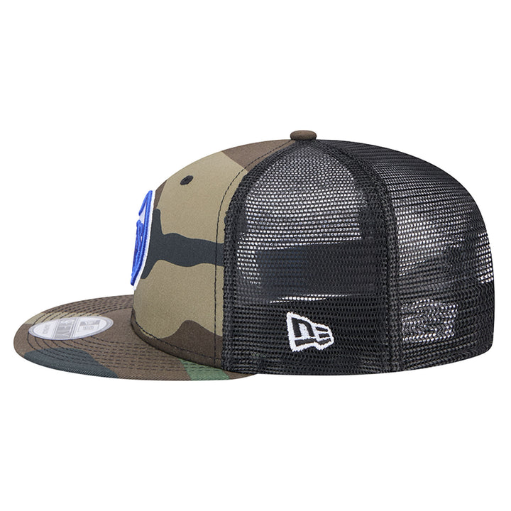 Edmonton Oilers New Era Camo 9FIFTY Mesh Snapback Hat