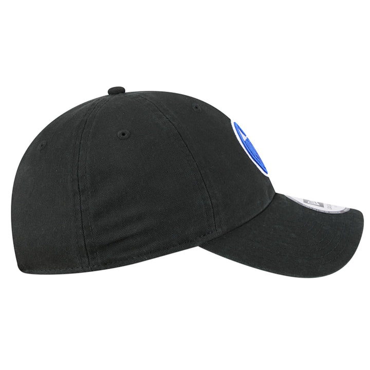 Edmonton Oilers New Era Black Casual Classic Adjustable Hat