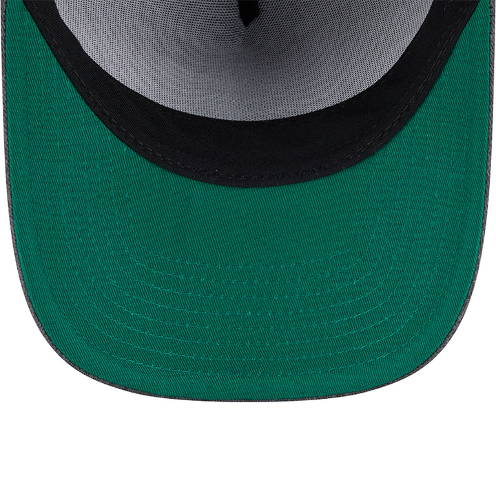 Edmonton Oilers New Era Black Washed GOLFER Snapback Hat