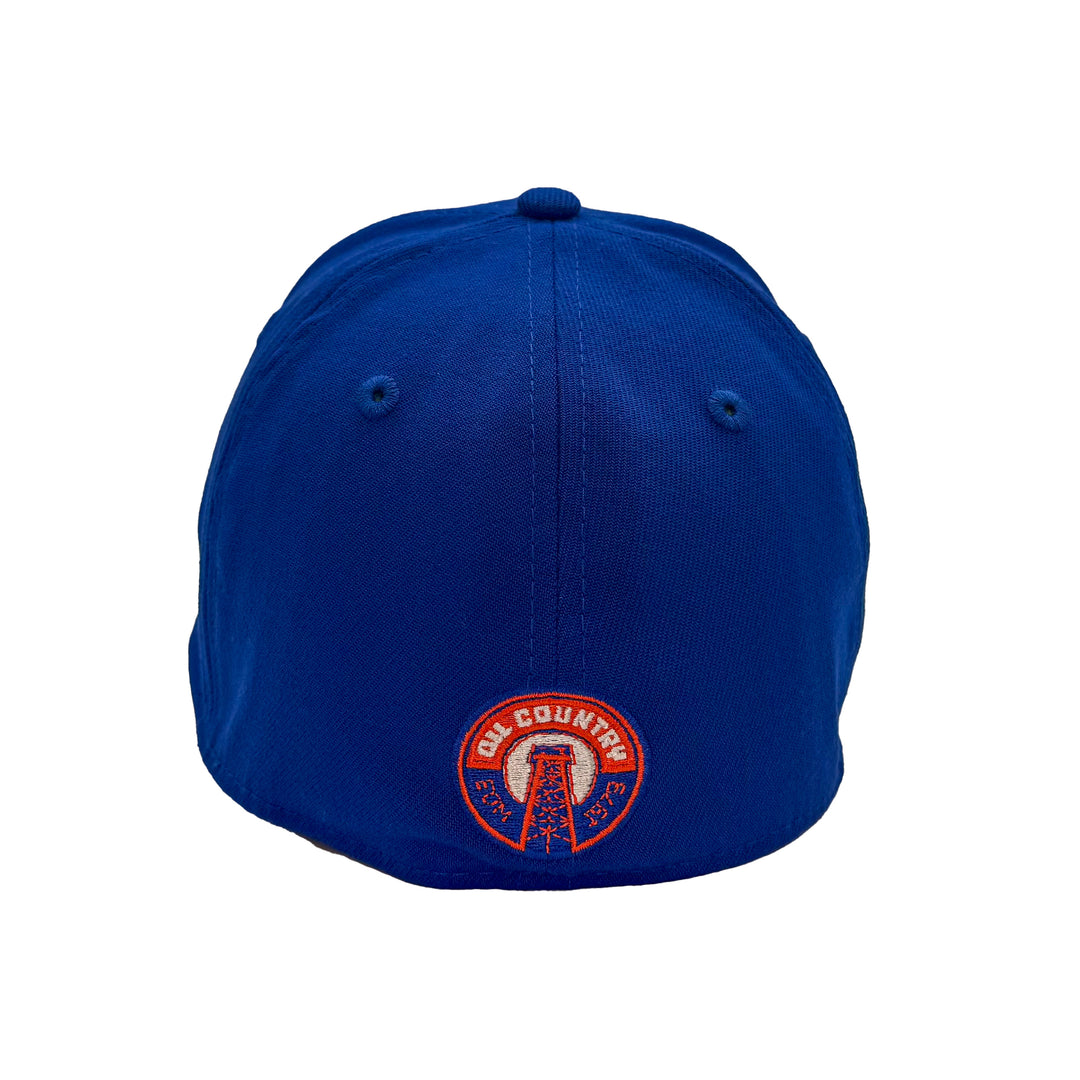 Edmonton Oilers New Era Blue Alternate Logo 39THIRTY Flex Hat