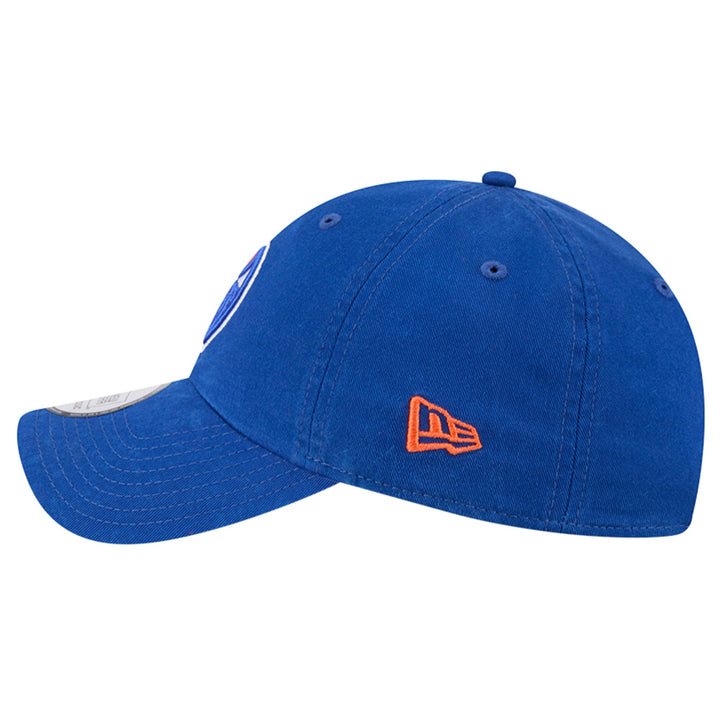 Edmonton Oilers New Era Blue Casual Classic Adjustable Hat