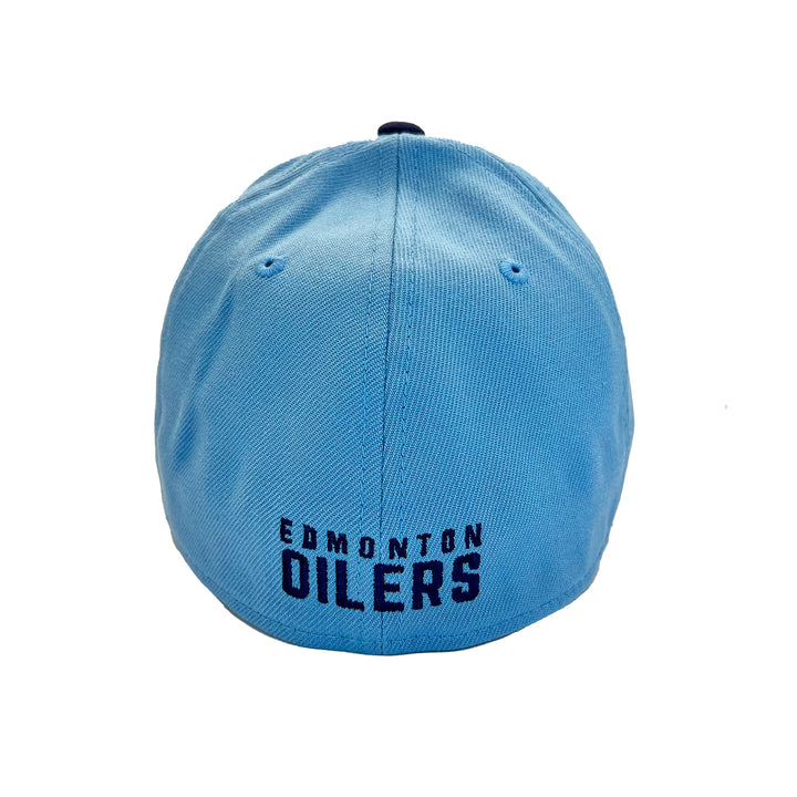 Edmonton Oilers New Era Blue City Collection 2Tone 39THIRTY Flex fit Hat