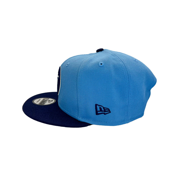Edmonton Oilers New Era Blue City Collection 2Tone 9FIFTY Snapback Hat