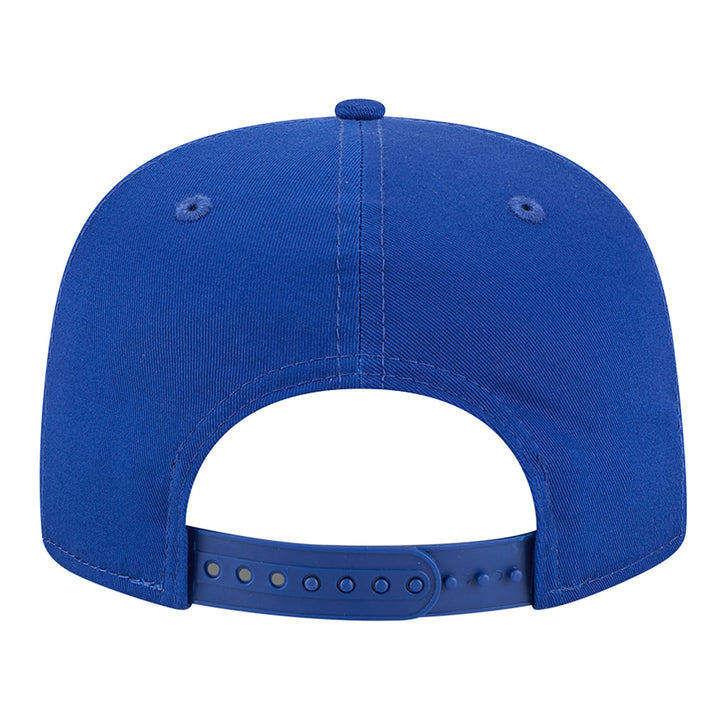 Edmonton Oilers New Era Blue Team Text GOLFER Snapback Hat