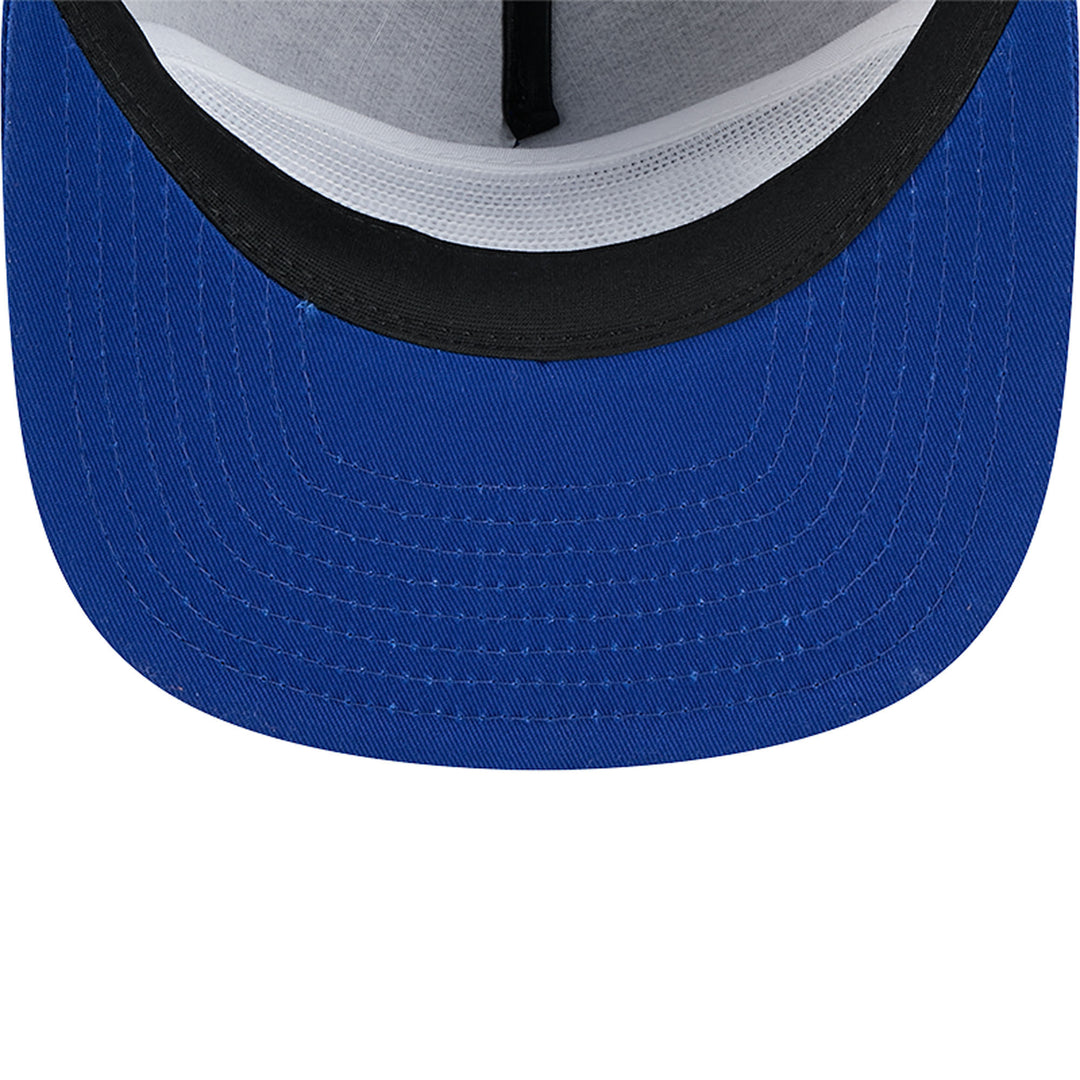 Edmonton Oilers New Era Blue Team Text GOLFER Snapback Hat