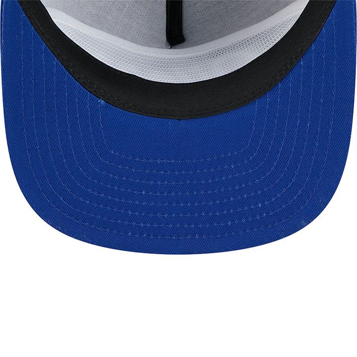 Edmonton Oilers New Era Blue Team Text GOLFER Snapback Hat