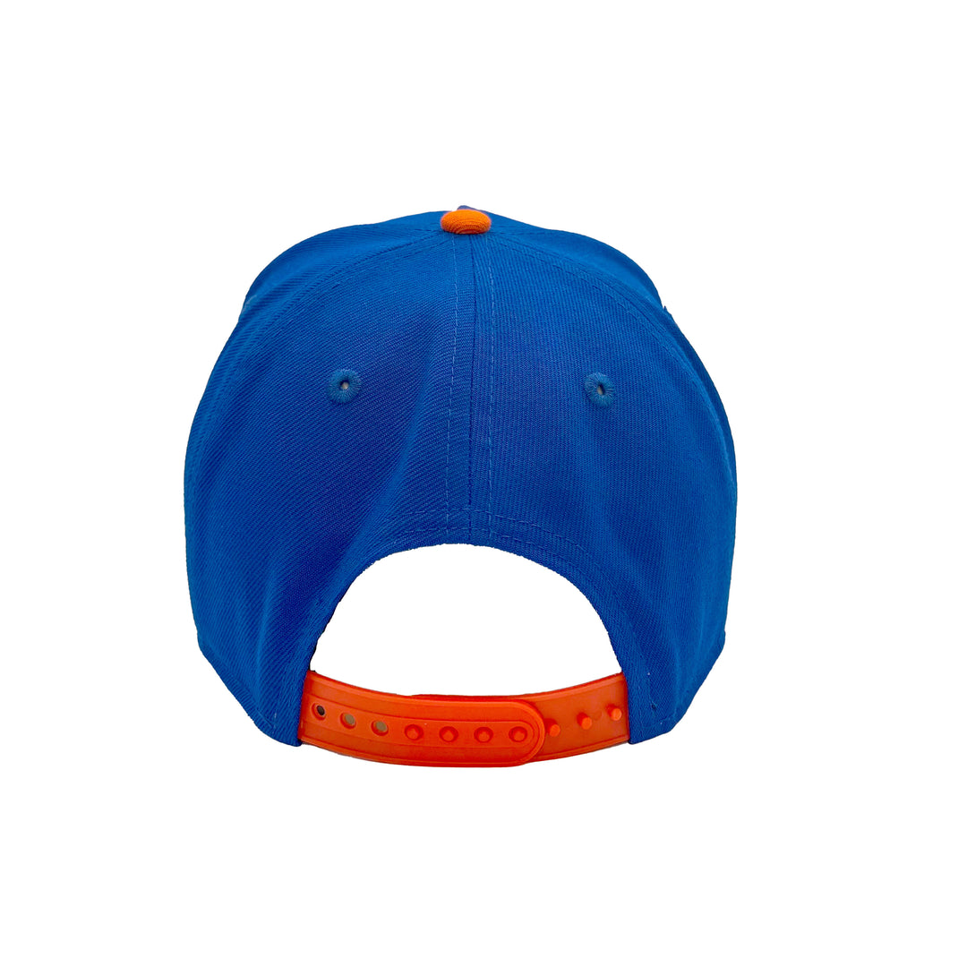 Edmonton Oilers New Era Blue & Orange 9FORTY Alternate Logo A-Frame Adjustable Hat