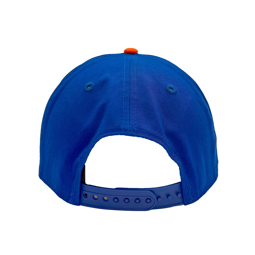 Edmonton Oilers New Era Blue & Orange GOLFER Alternate Logo Snapback Hat