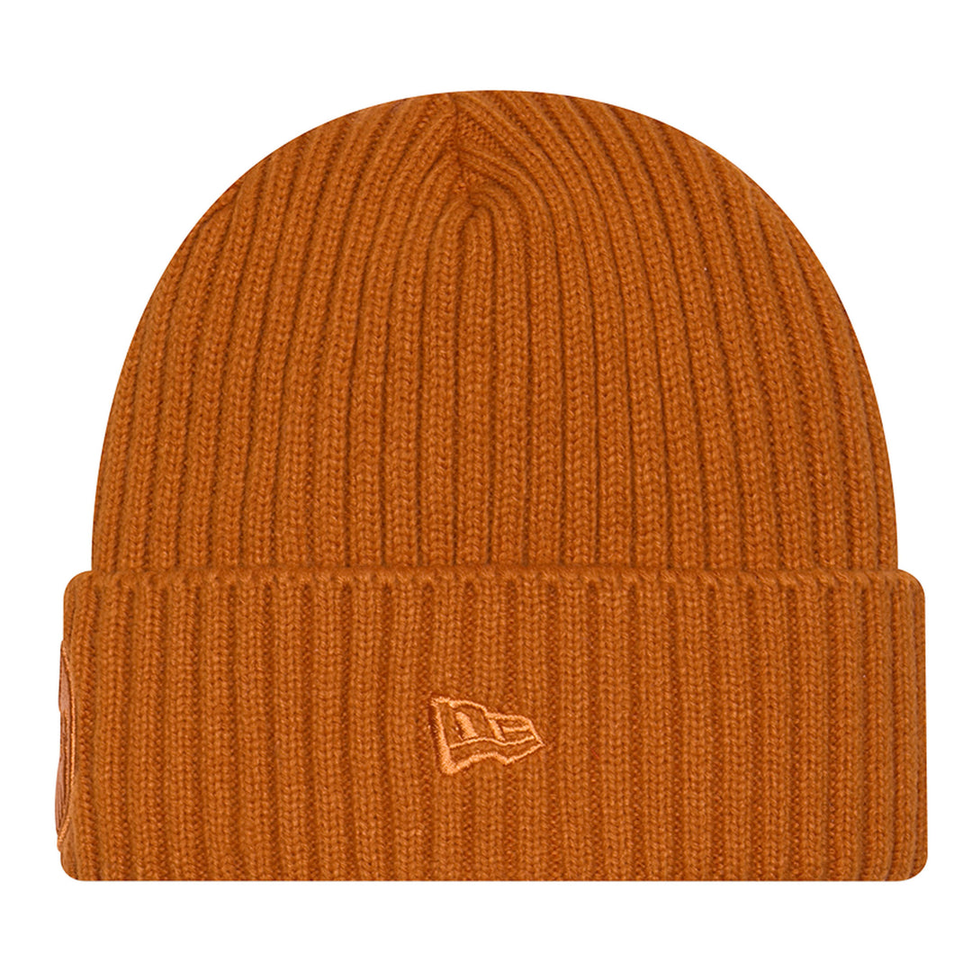 Edmonton Oilers Toddler New Era Brown Monochrome Color Pack Cuffed Knit Toque