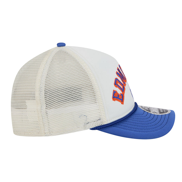 Edmonton Oilers New Era Chrome Rope 9FORTY A-Frame Snapback Hat