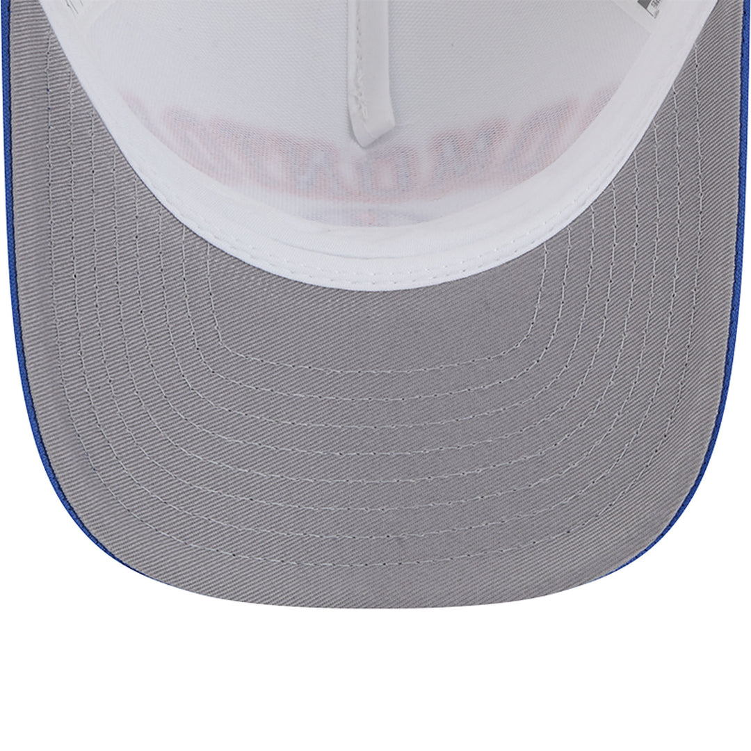 Edmonton Oilers New Era Chrome Rope 9FORTY A-Frame Snapback Hat