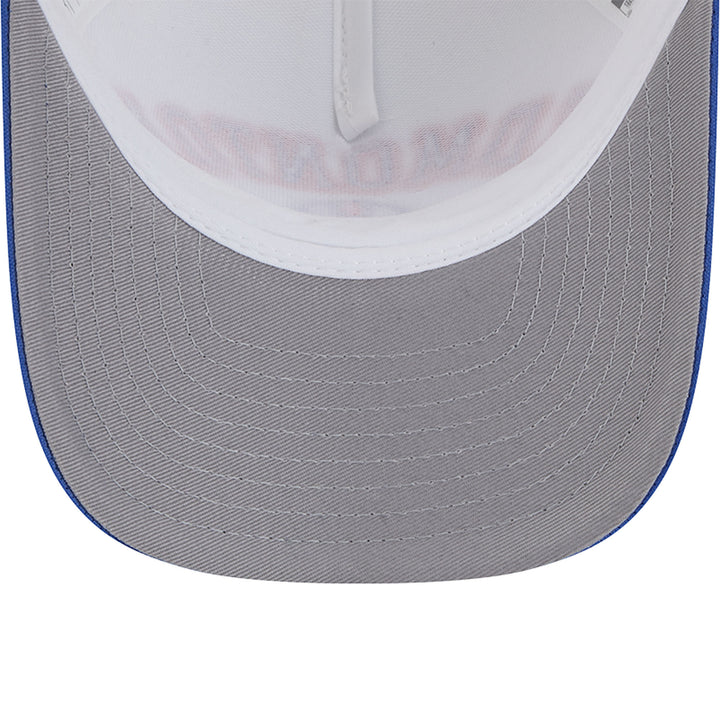 Edmonton Oilers New Era Chrome Rope 9FORTY A-Frame Snapback Hat