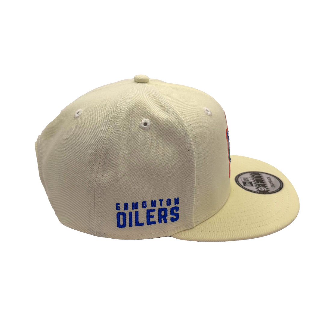 Edmonton Oilers New Era Chrome Turtle Island 9FIFTY Snapback Hat