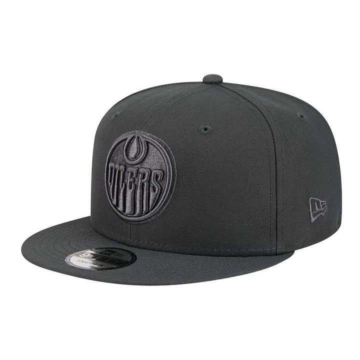 Edmonton Oilers New Era Color Pack Charcoal Grey 9FIFTY Snapback Hat