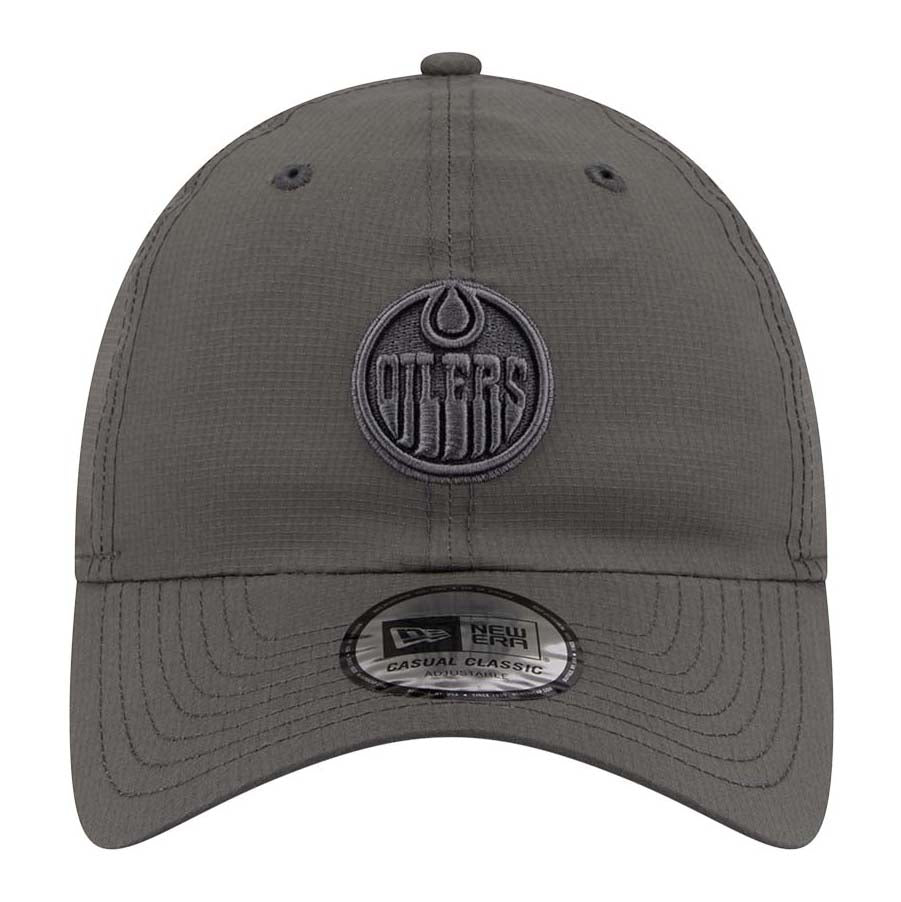 Edmonton Oilers Toddler New Era Color Pack Charcoal Grey Ripstop Casual Classic Adjustable Hat