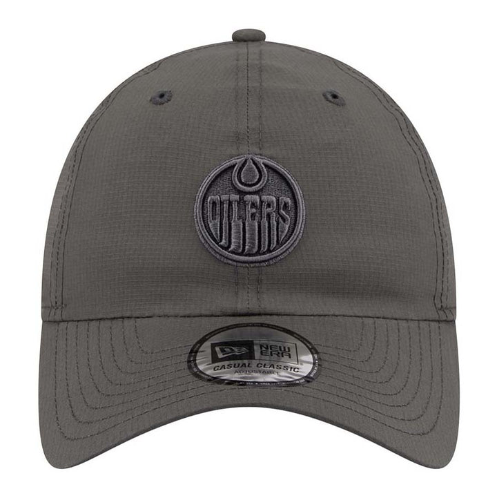 Edmonton Oilers Toddler New Era Color Pack Charcoal Grey Ripstop Casual Classic Adjustable Hat