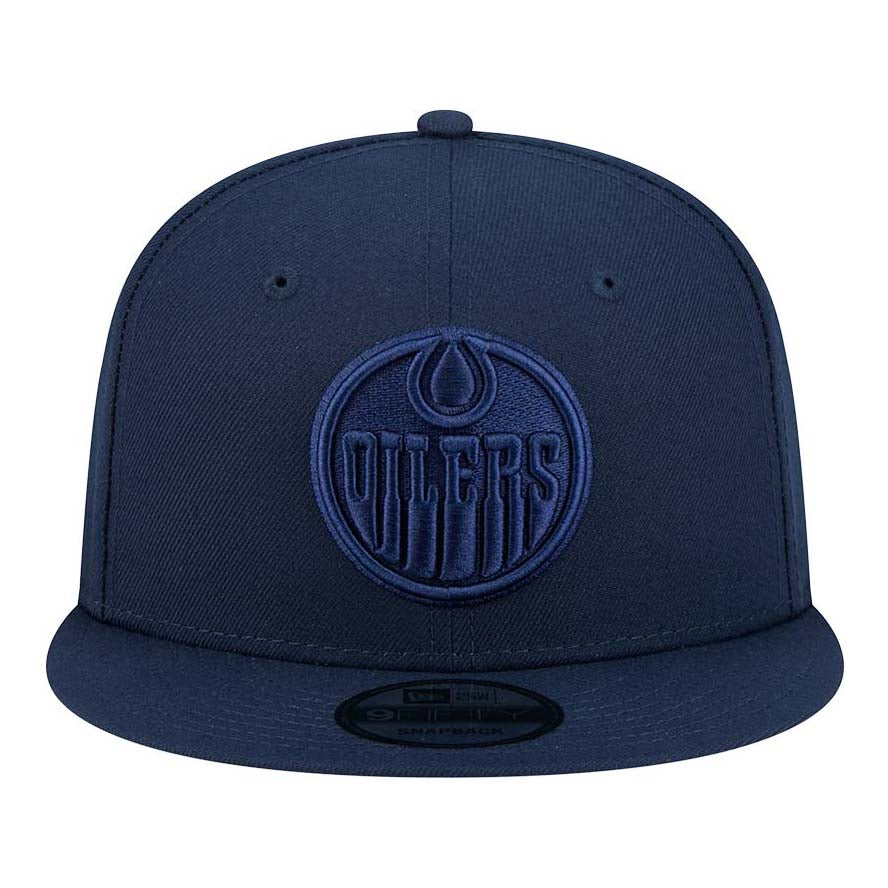 Edmonton Oilers New Era Color Pack Navy Blue 9FIFTY Snapback Hat