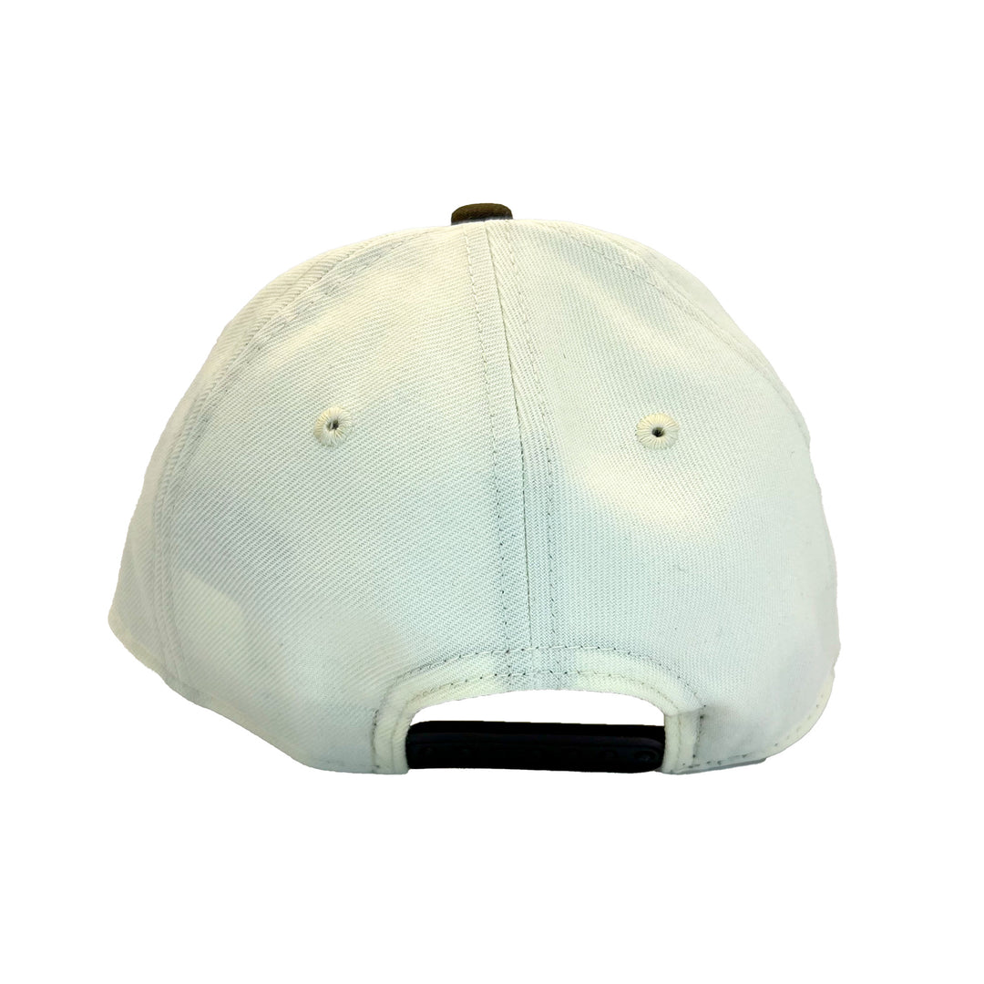 Edmonton Oilers New Era White & Brown White Chocolate 9FORTY Snapback Hat