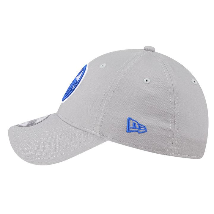 Edmonton Oilers New Era Grey 9FORTY Adjustable Hat