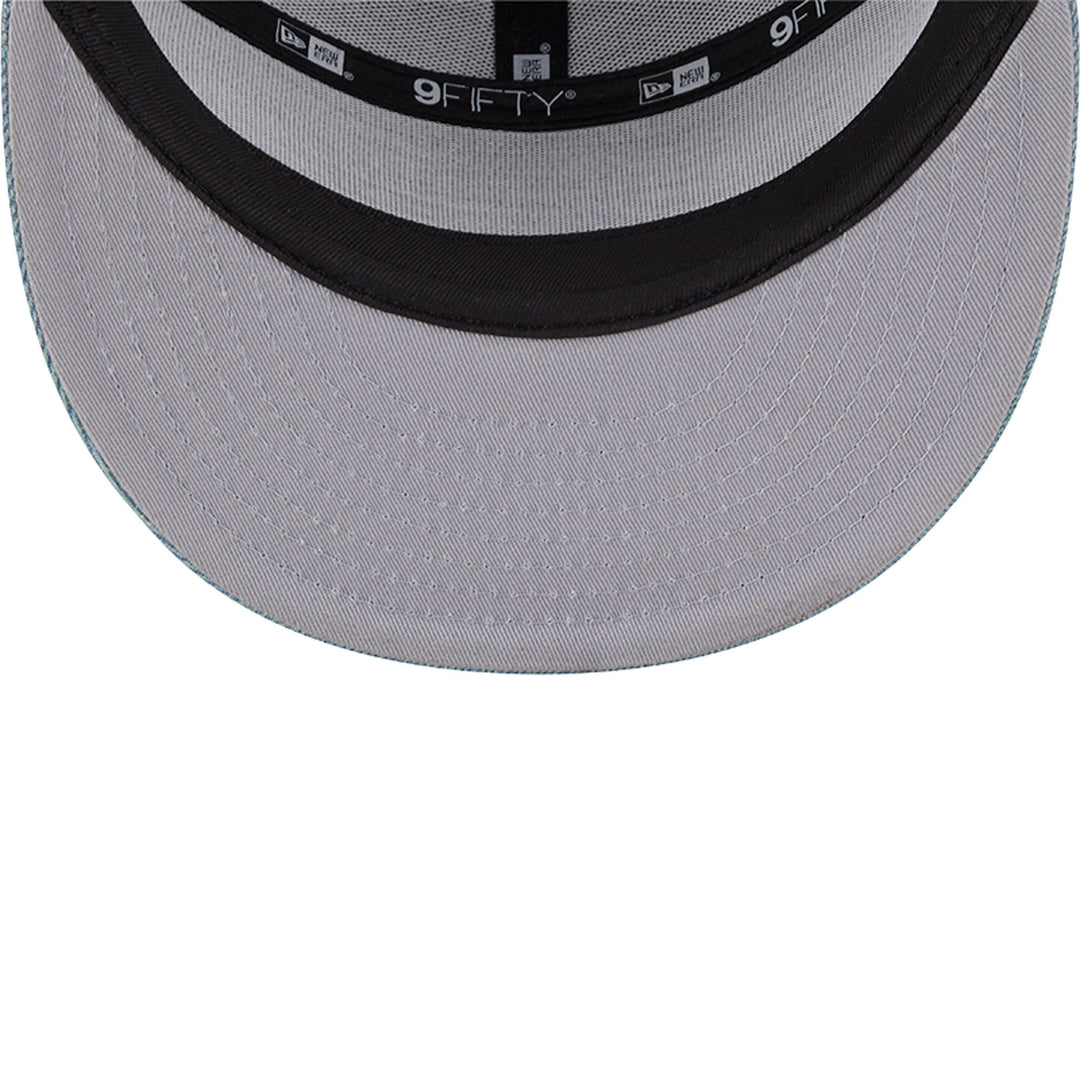 Edmonton Oilers New Era Light Denim 9FIFTY Mesh Snapback Hat