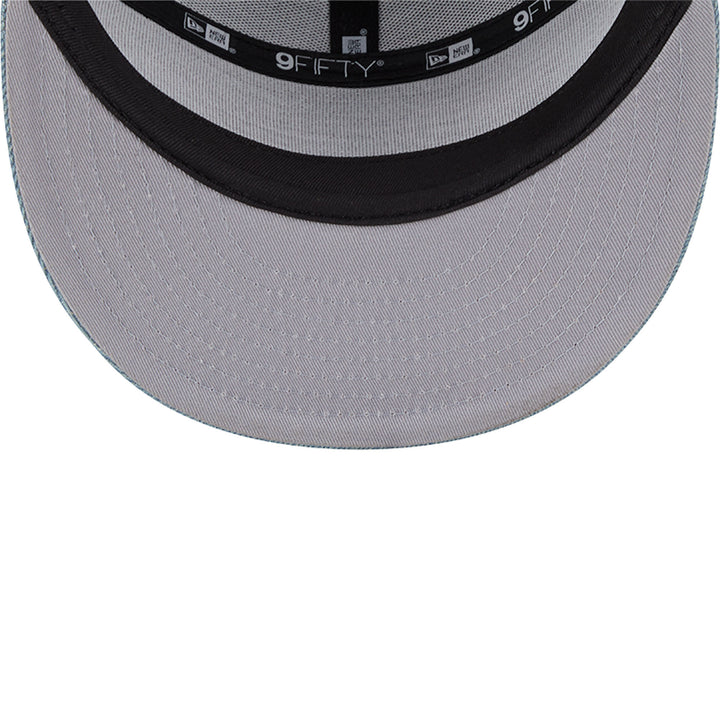 Edmonton Oilers New Era Light Denim 9FIFTY Mesh Snapback Hat