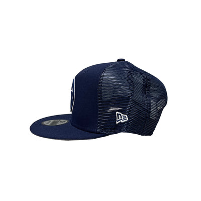 Edmonton Oilers New Era Navy 9FIFTY Mesh Snapback Hat