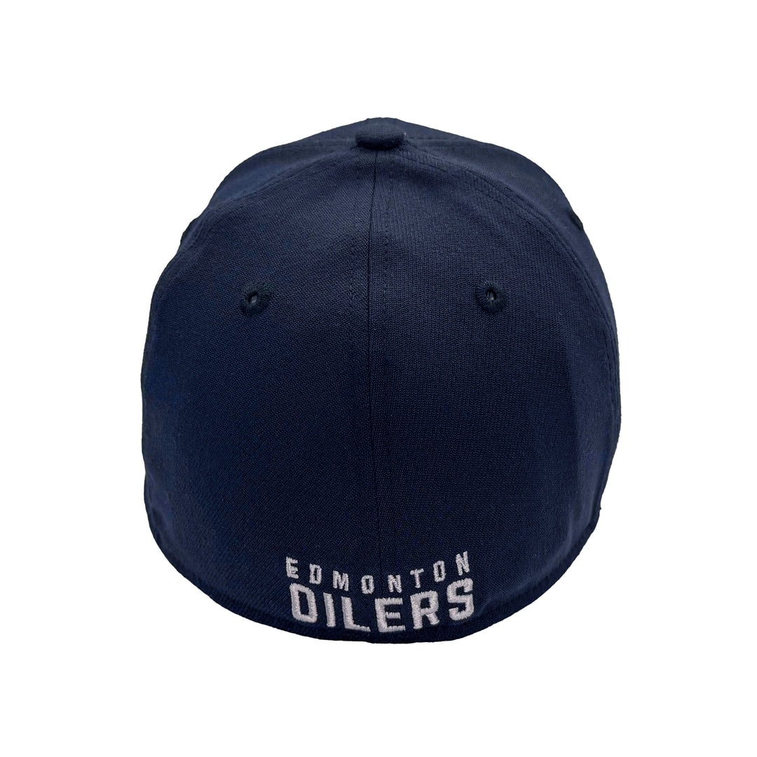 Edmonton Oilers New Era Navy Turtle Island 39THIRTY Flex Hat