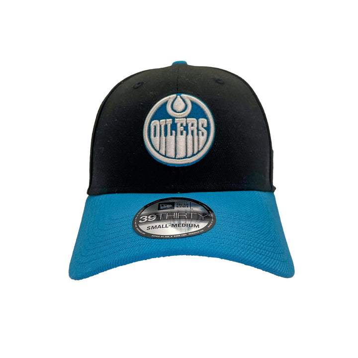 Edmonton Oilers New Era Blue Northern Lights 39THIRTY Flex Hat
