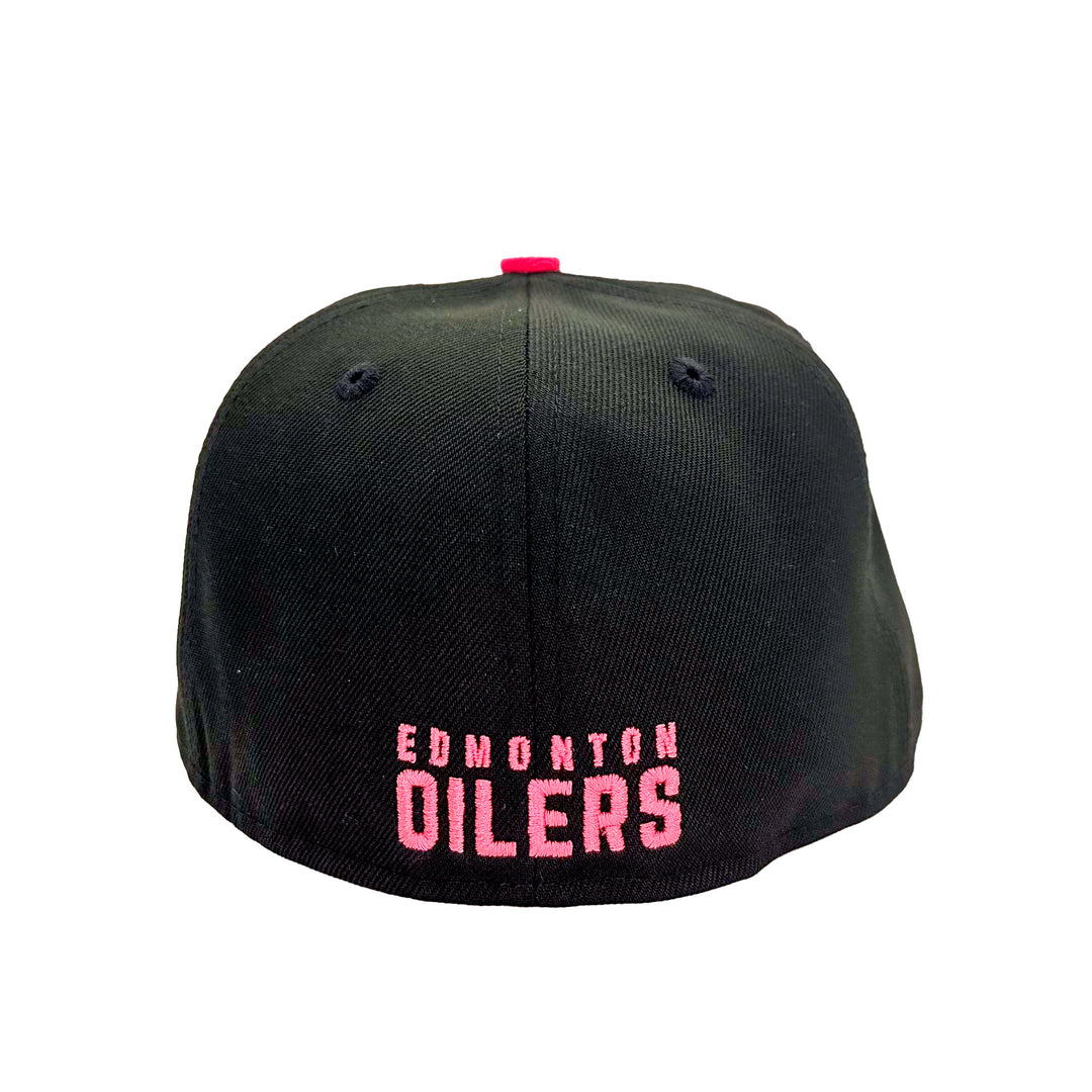 Edmonton Oilers New Era Pink Northern Lights 59FIFTY Fitted Hat