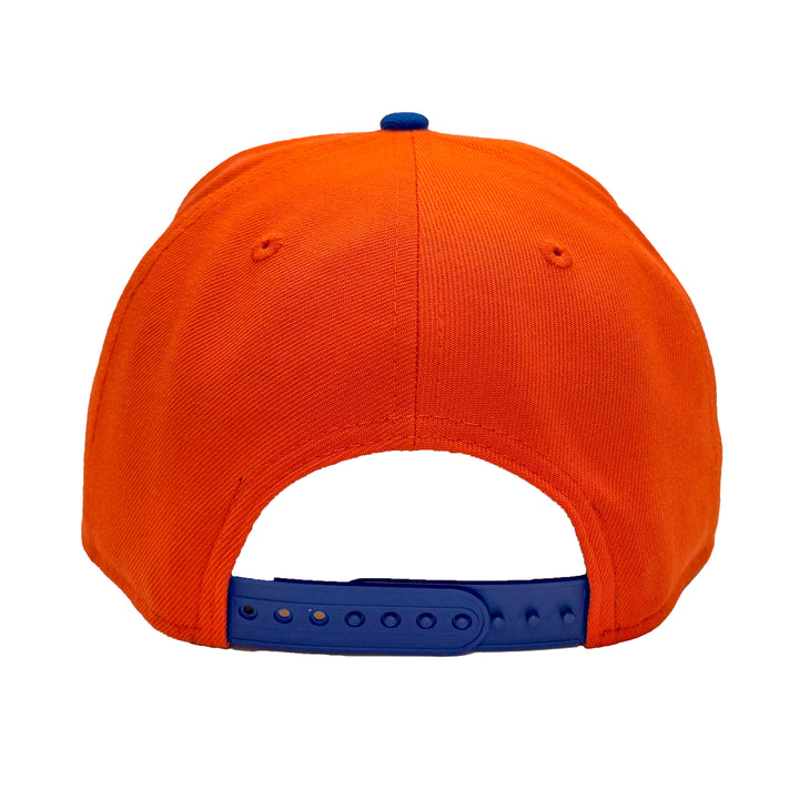 Edmonton Oilers New Era Orange & Royal 9FIFTY Alternate Logo Snapback Hat
