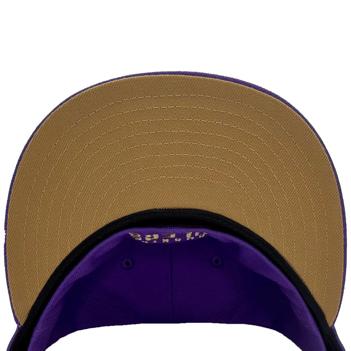 Edmonton Oilers New Era Purple PB&J Jelly 59FIFTY Fitted Hat