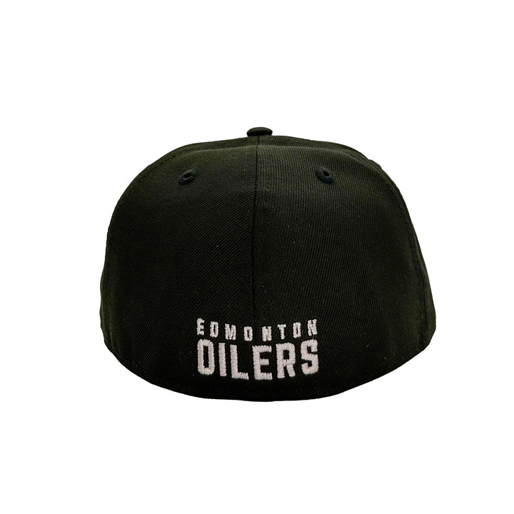 Edmonton Oilers New Era Pride Black 59FIFTY Fitted Logo Hat