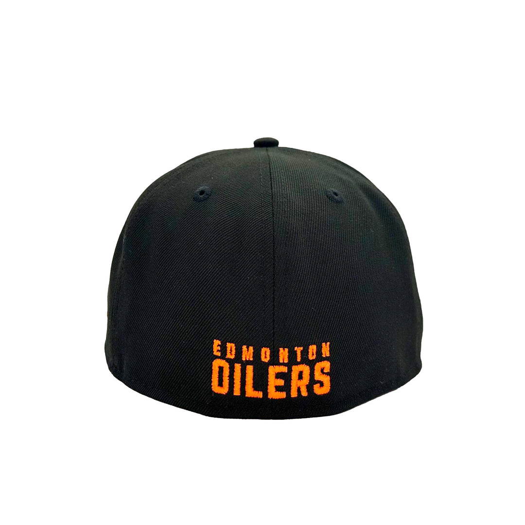 Edmonton Oilers New Era Realtree Black & Camo 59FIFTY Fitted Hat